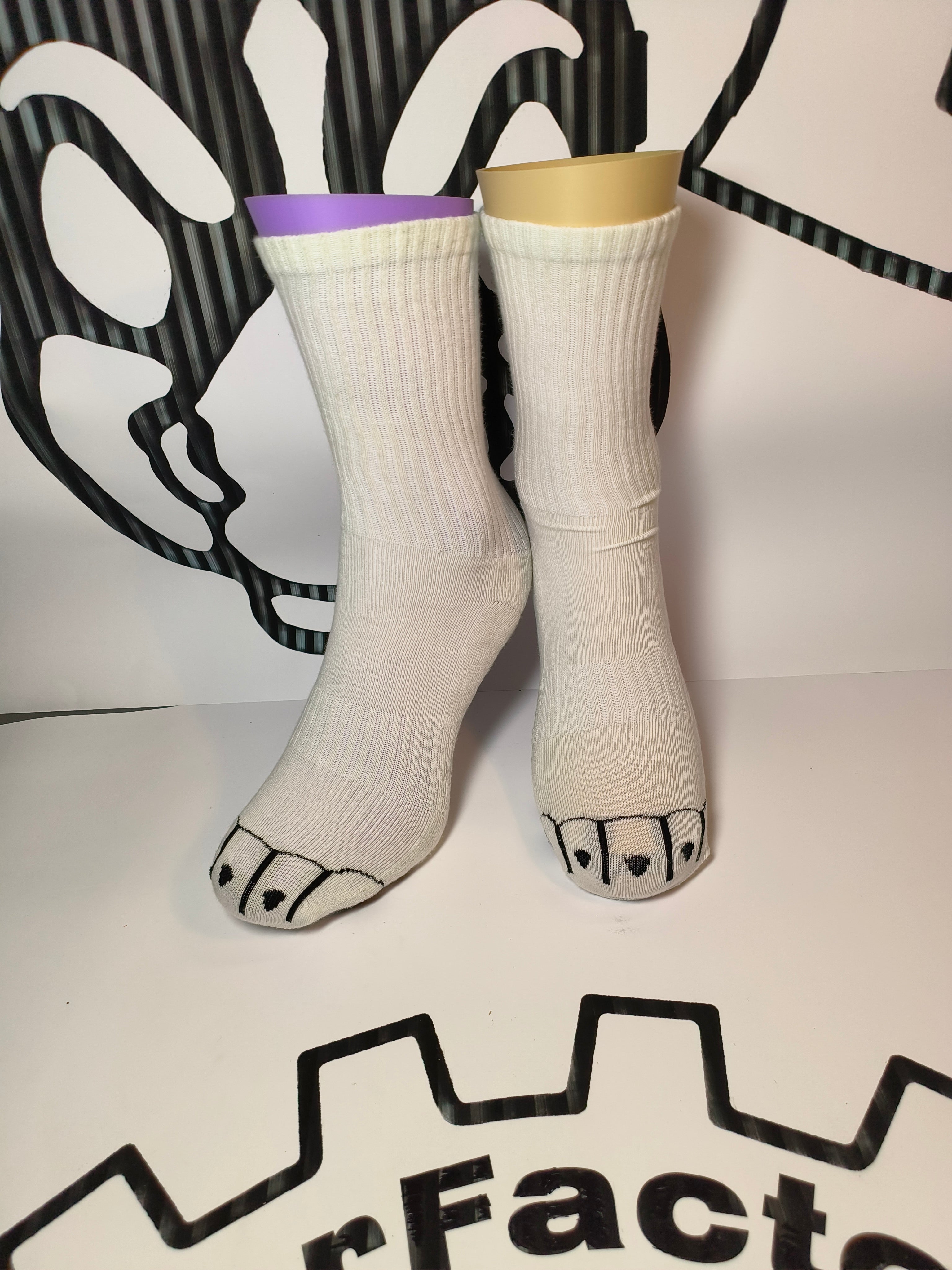 Sock paw - white K9