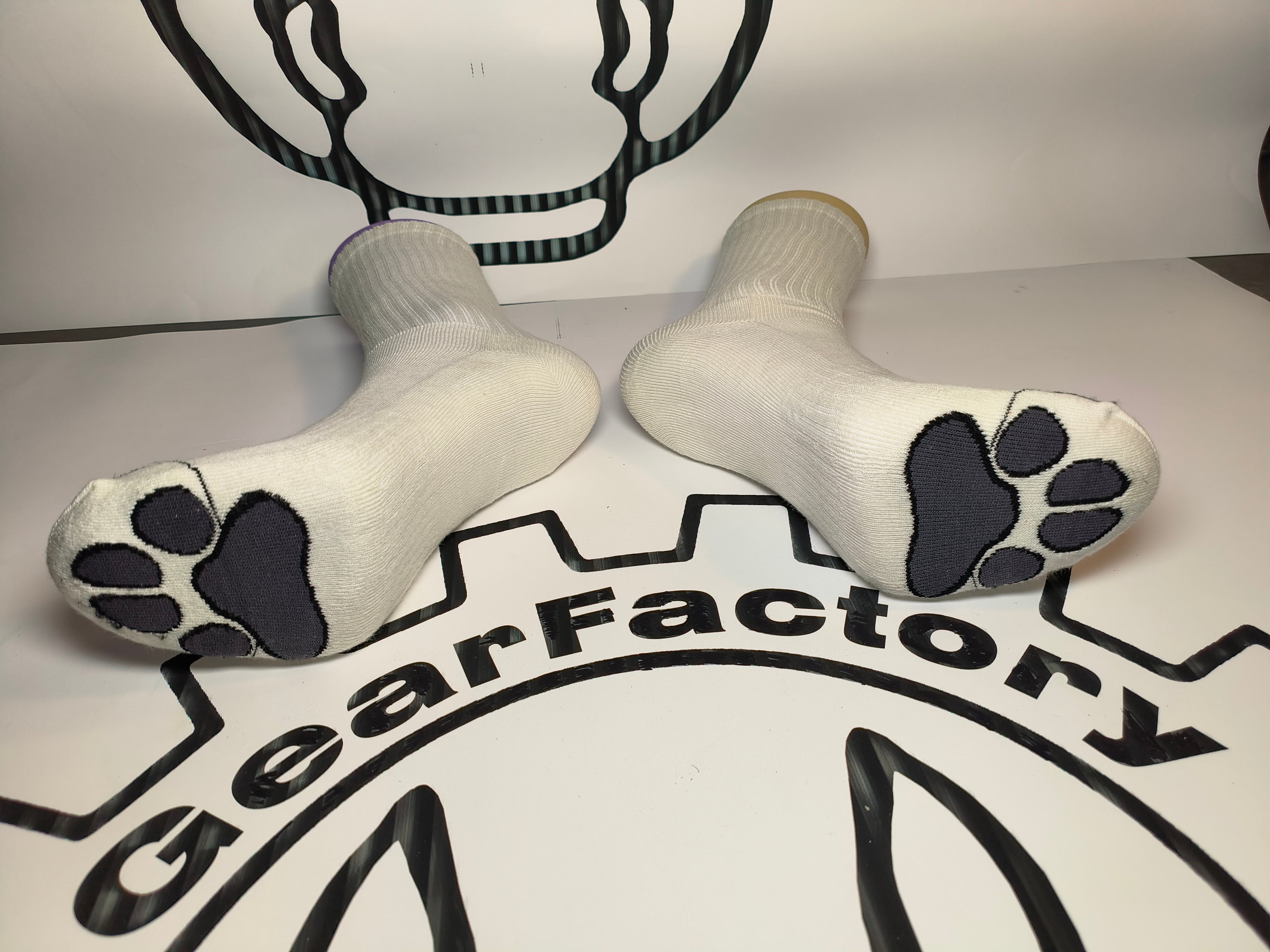 Sock paw - white K9