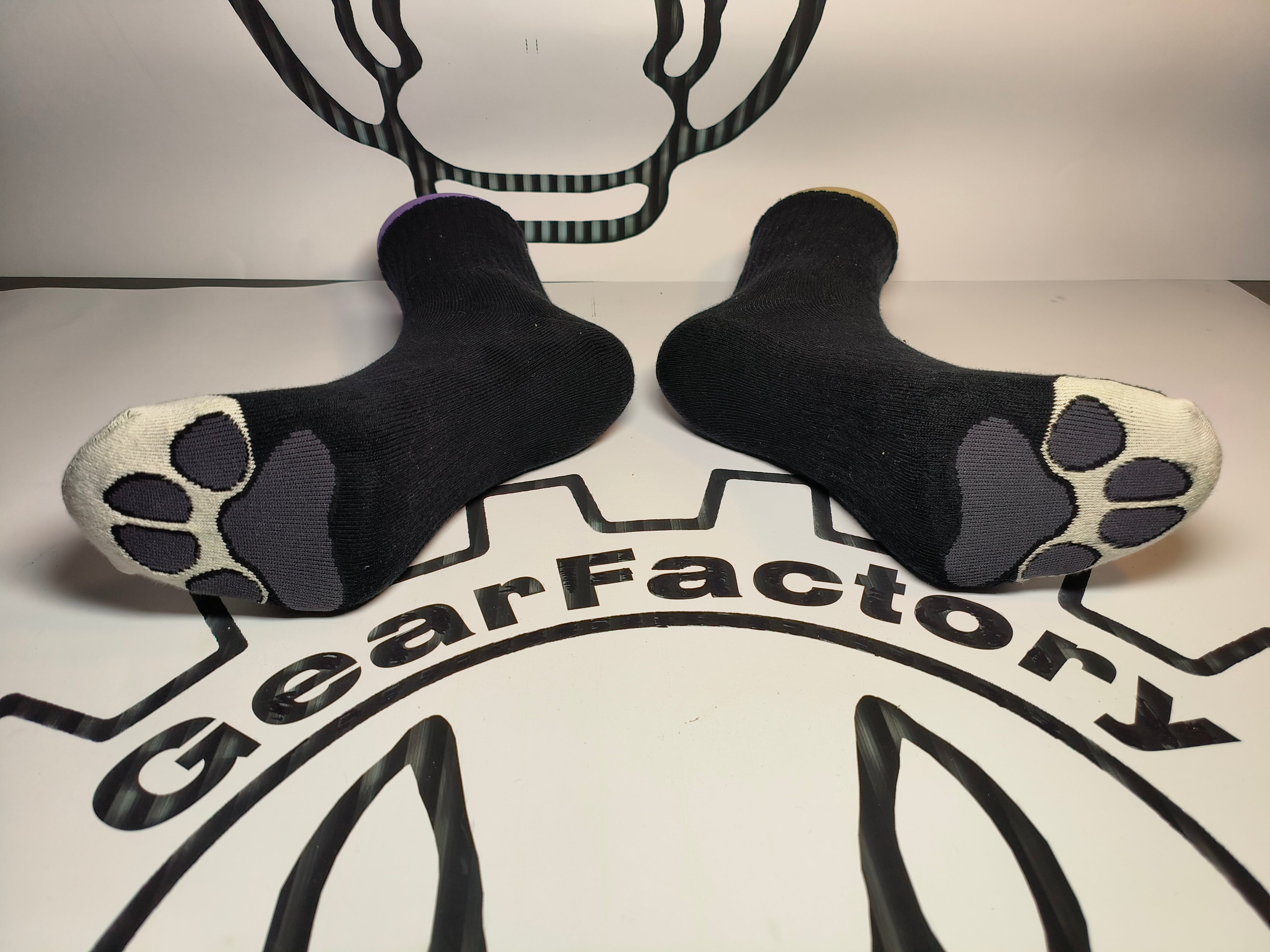 Paw sock - black fox